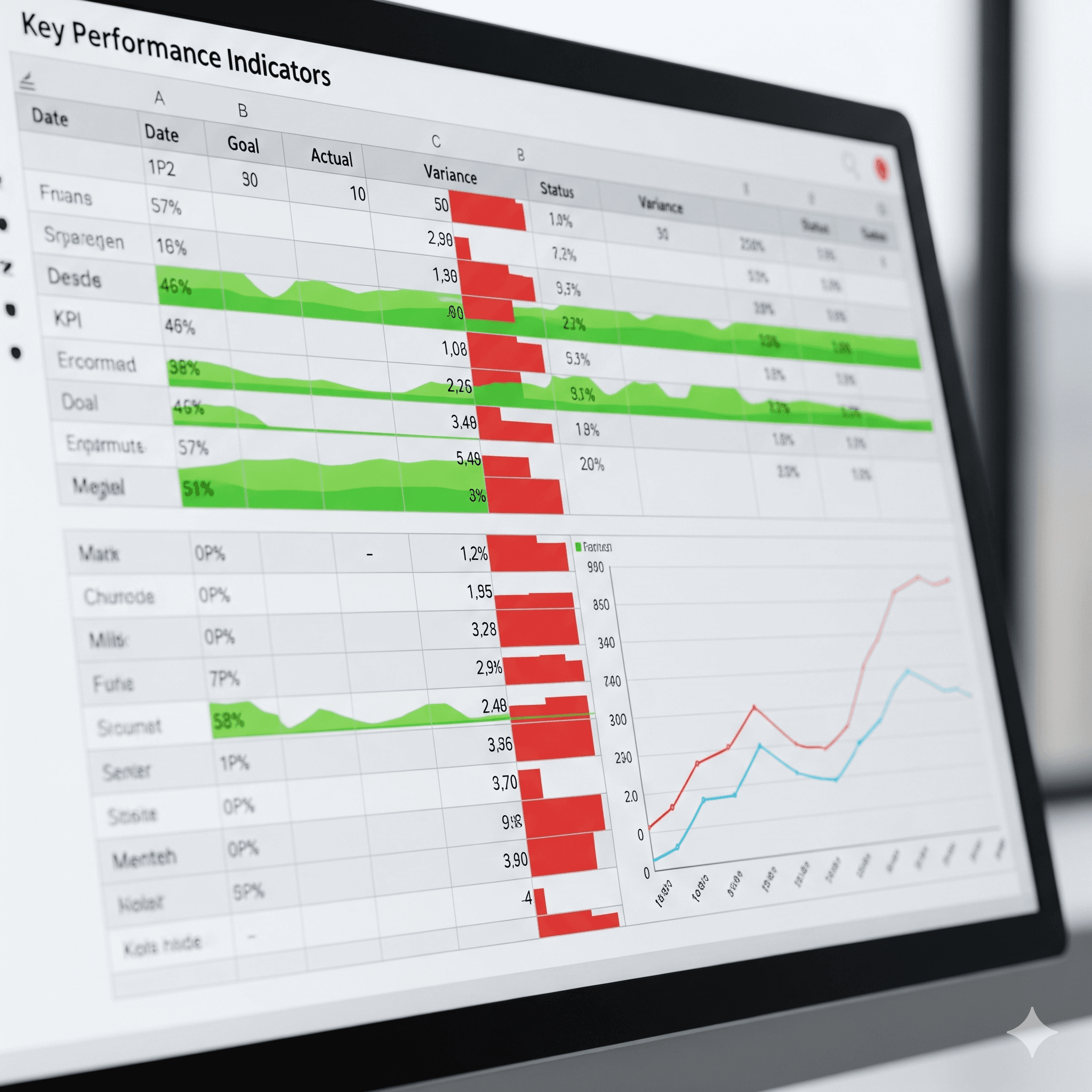 KPI Tracking Spreadsheets